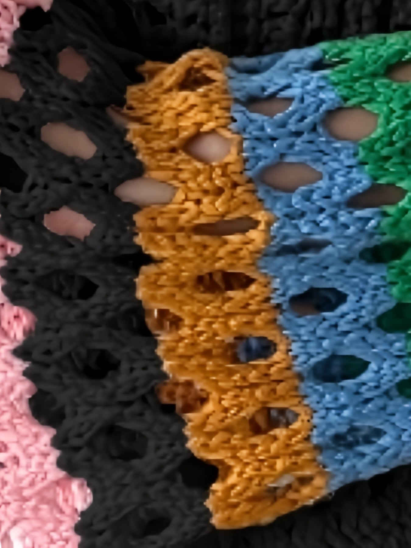 Bohemian Handmade Crochet Dress – Colourful and Comfortable