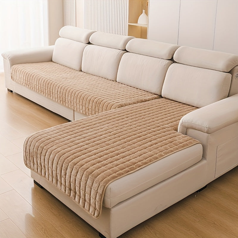 Elegant Quilted Sofa Cover – Comfort and Protection