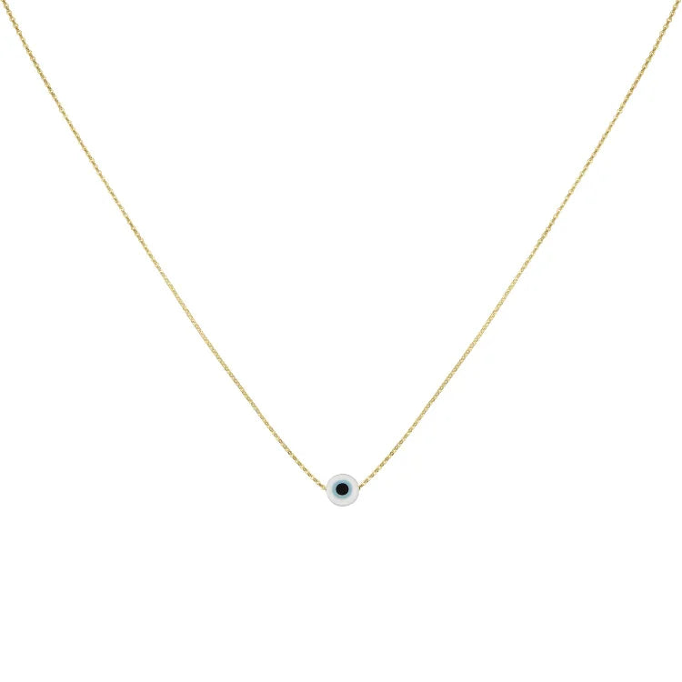 Shiny Nazar Necklace – Amira