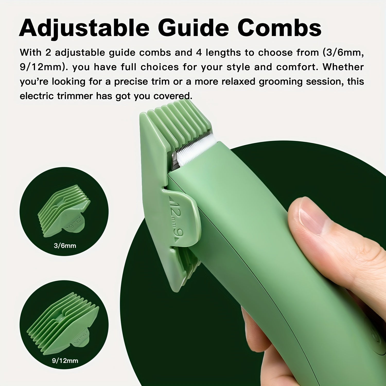 Professional Body Hair Trimmer - Comfortable and Safe Grooming