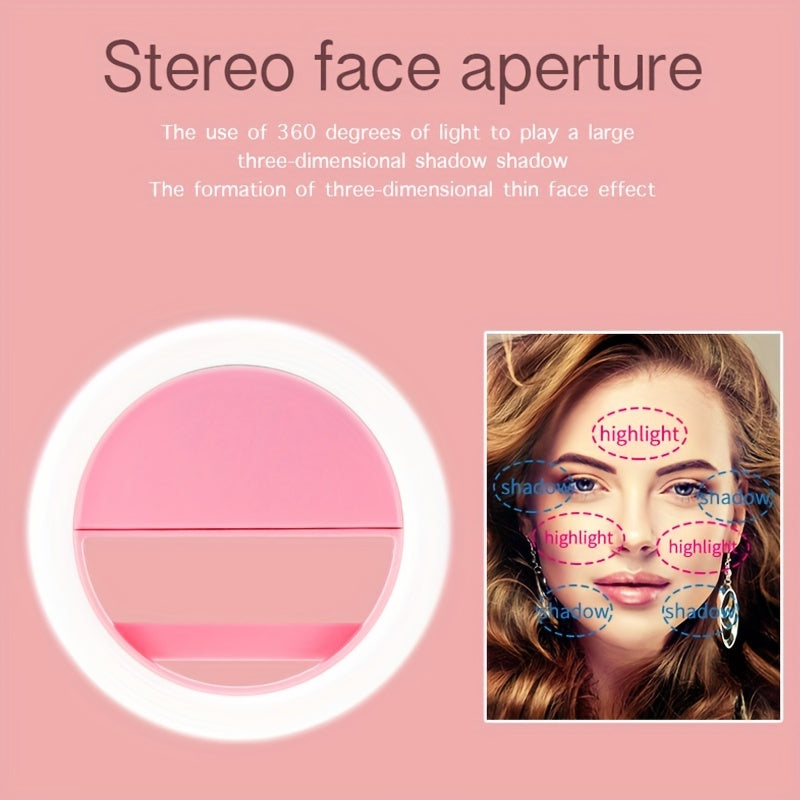 LED Selfie Ring Light - Perfect for Make-up and Photography