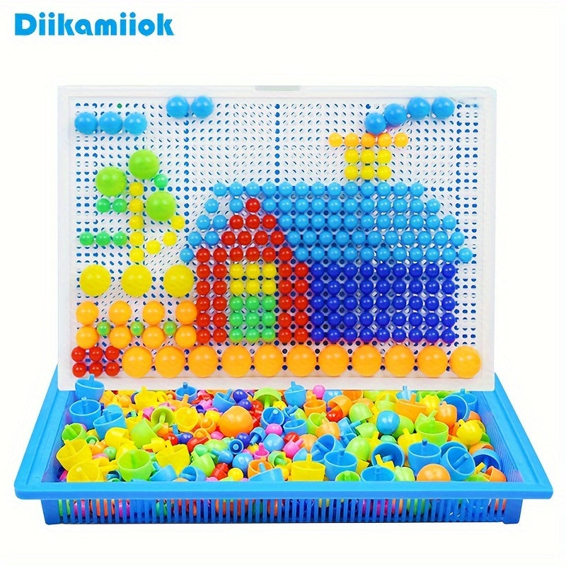 Educational Plastic Building Blocks – Stimulate Creative Thinking and Colour Recognition