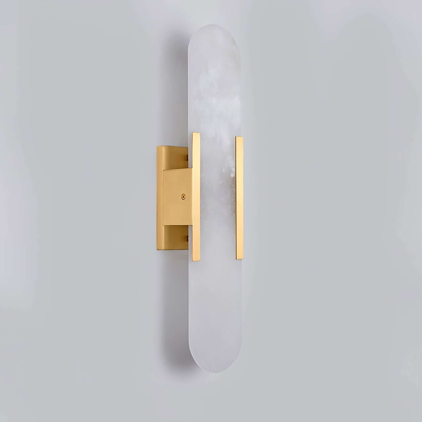 Modern Wall Lamp - Alabaster & Metal