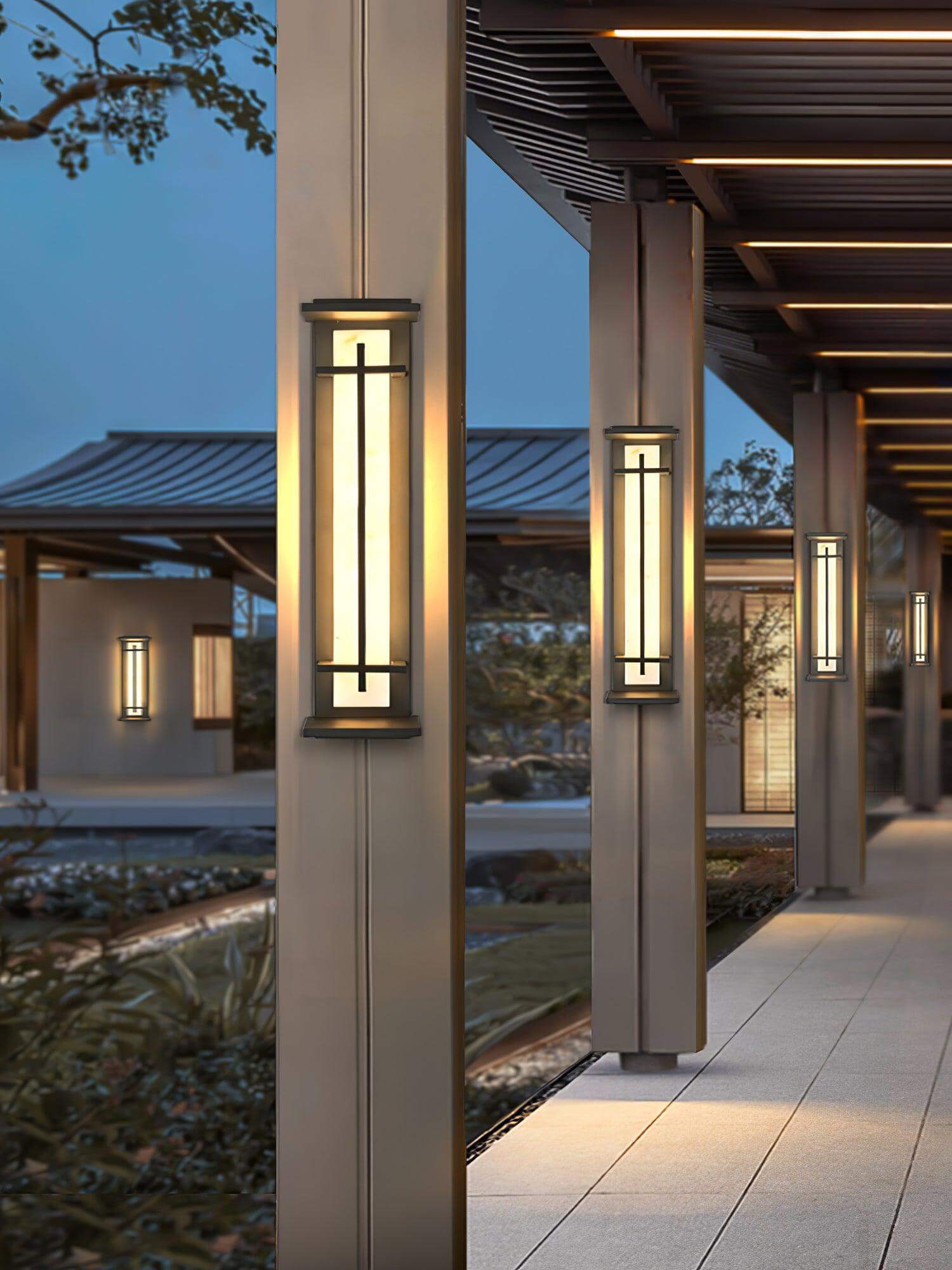 Modern Outdoor Wall Light - Waterproof & Durable