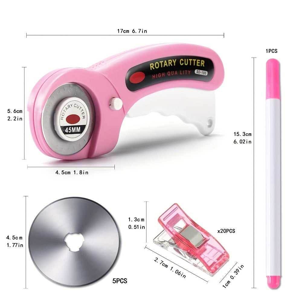 Rotary Cutter Set – Ideal for Sewing, Quilting and DIY Projects