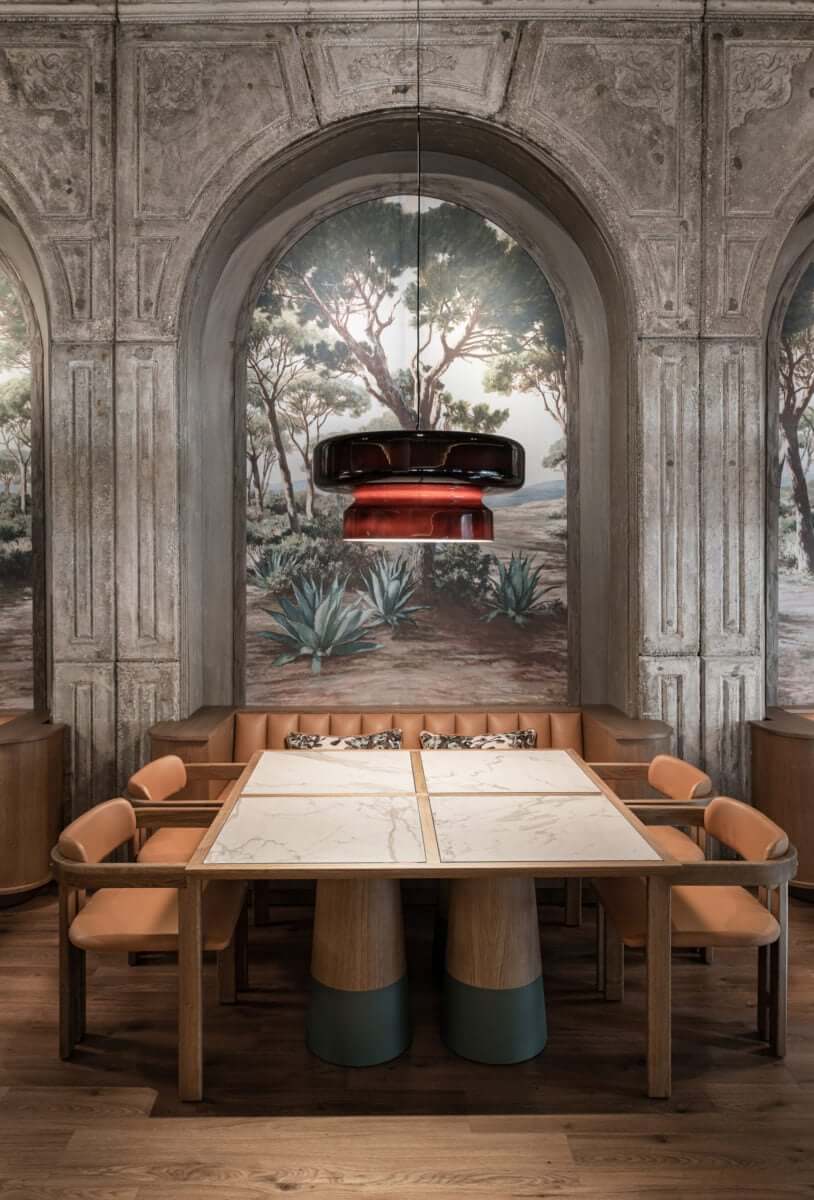 Bohemian Style Pendant Light - Glass & Metal LED