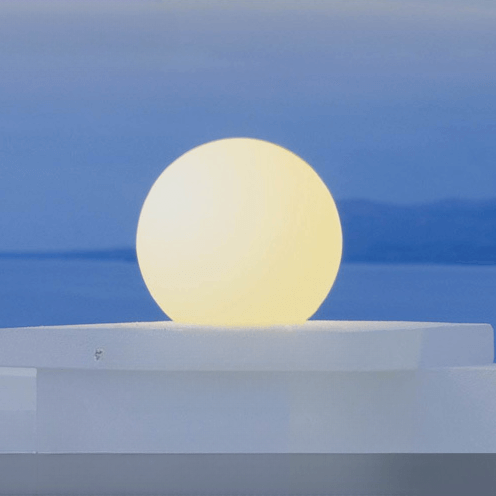 Solar-Powered Globe Garden Light