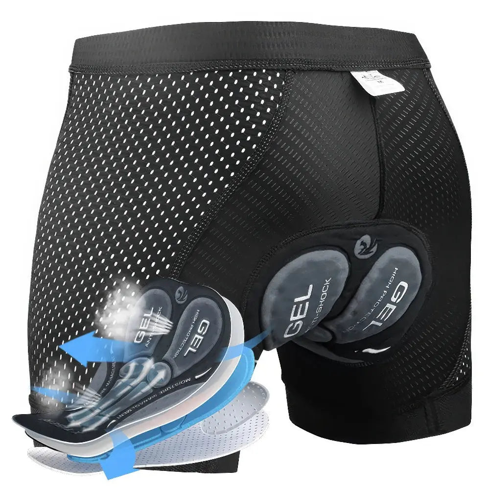 Gel Padded Cycling Shorts for Men