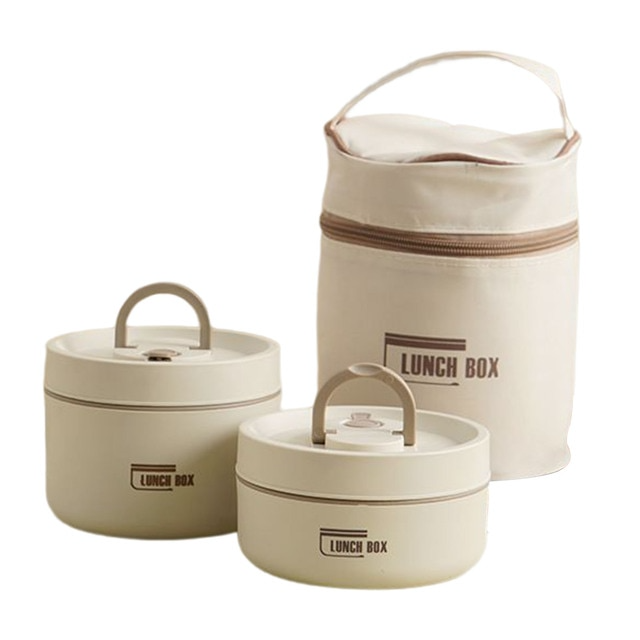 Multi-layer Insulated Lunchbox with FREE Carry Bag - ThermoBox