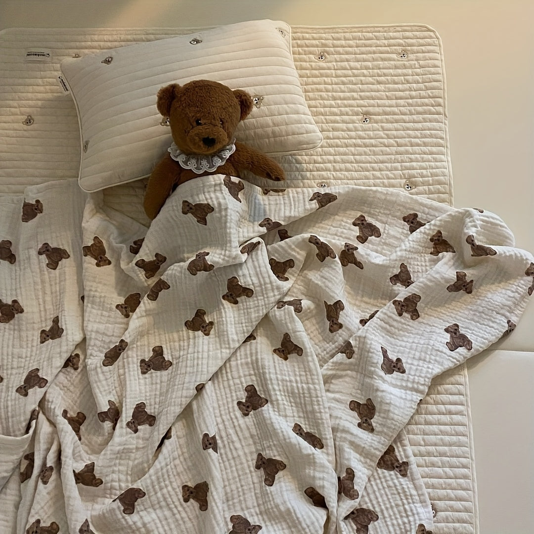 SnuggleBears Baby Blanket - Soft and Warm for Your Little One
