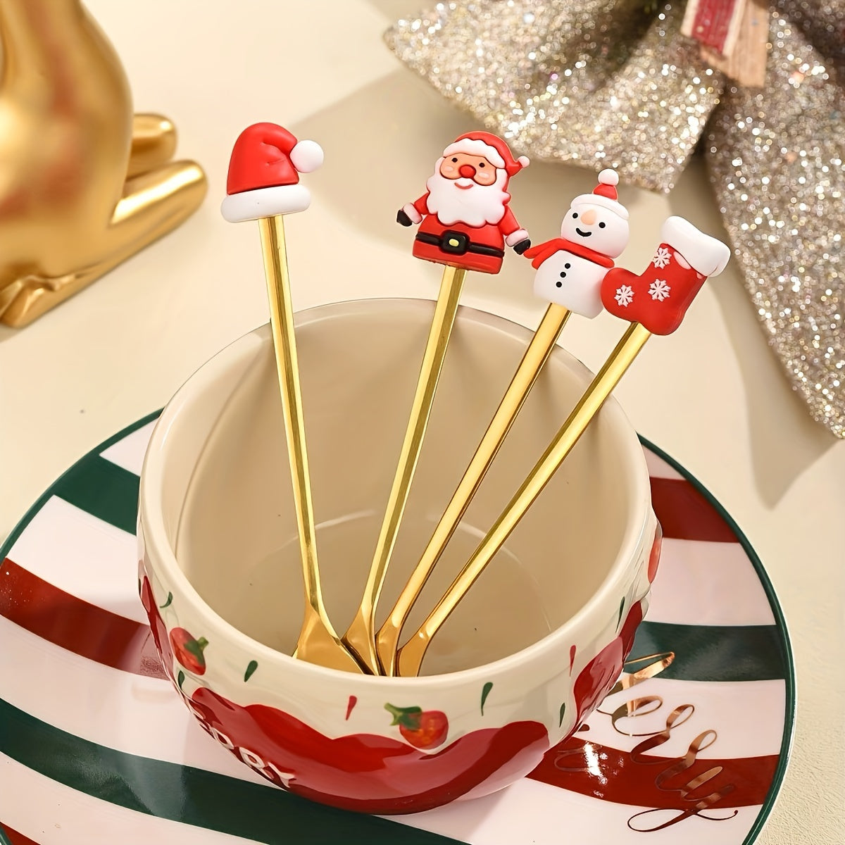 Christmas Spoon Set - For Festive Table Moments