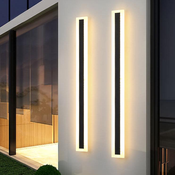 LED Outdoor Wall Light - Slim & Stylish Design