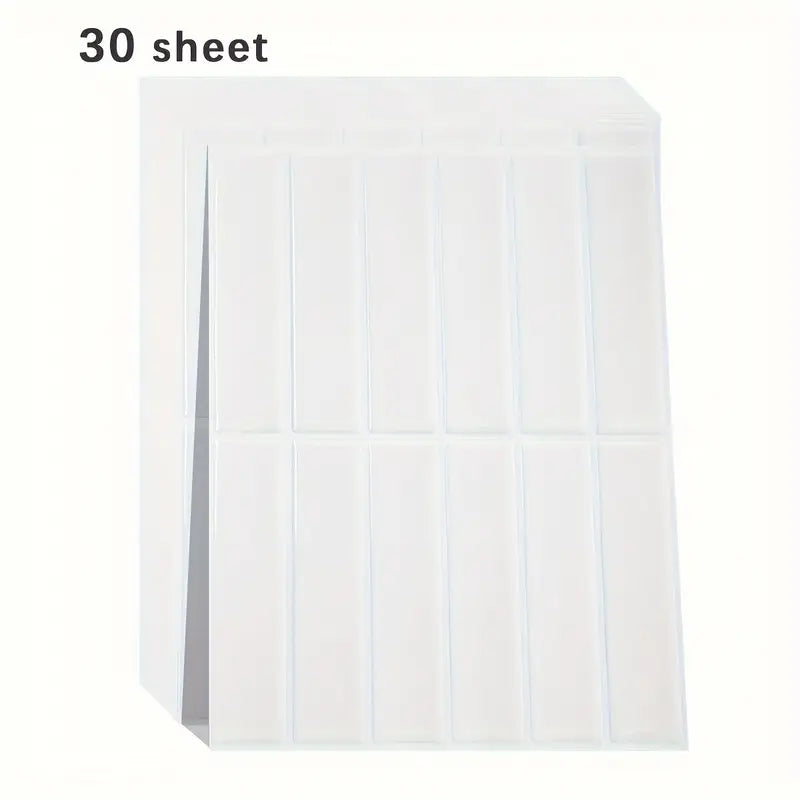 FlexiTile – 3D Self-Adhesive Wall Tiles (5/10/30 pieces) – Heat Resistant for Kitchen and Bathroom