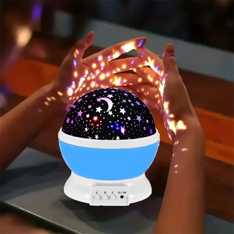 Enchanting Starry Sky Night Light – Create Magic in the Children's Room