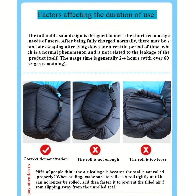 Inflatable Outdoor Sofa – Comfort and Convenience for Every Adventure