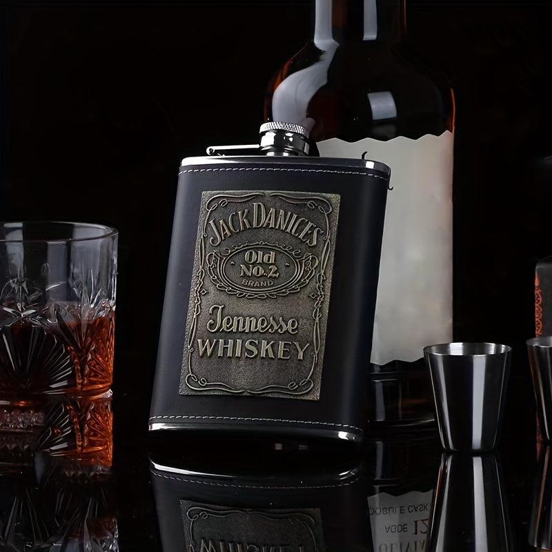 Classic Relief Flask – Compact and Robust