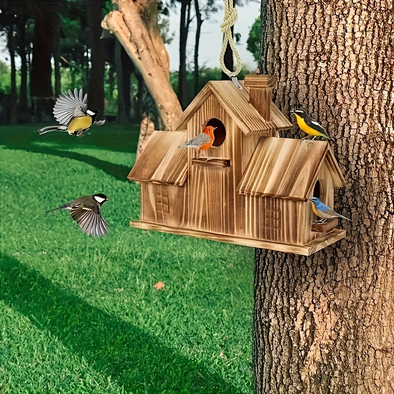Rustic Birdhouse - For a Charming Garden Experience