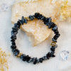 Stylish Bracelet Made of Natural Stones and Crystal Beads - Celine
