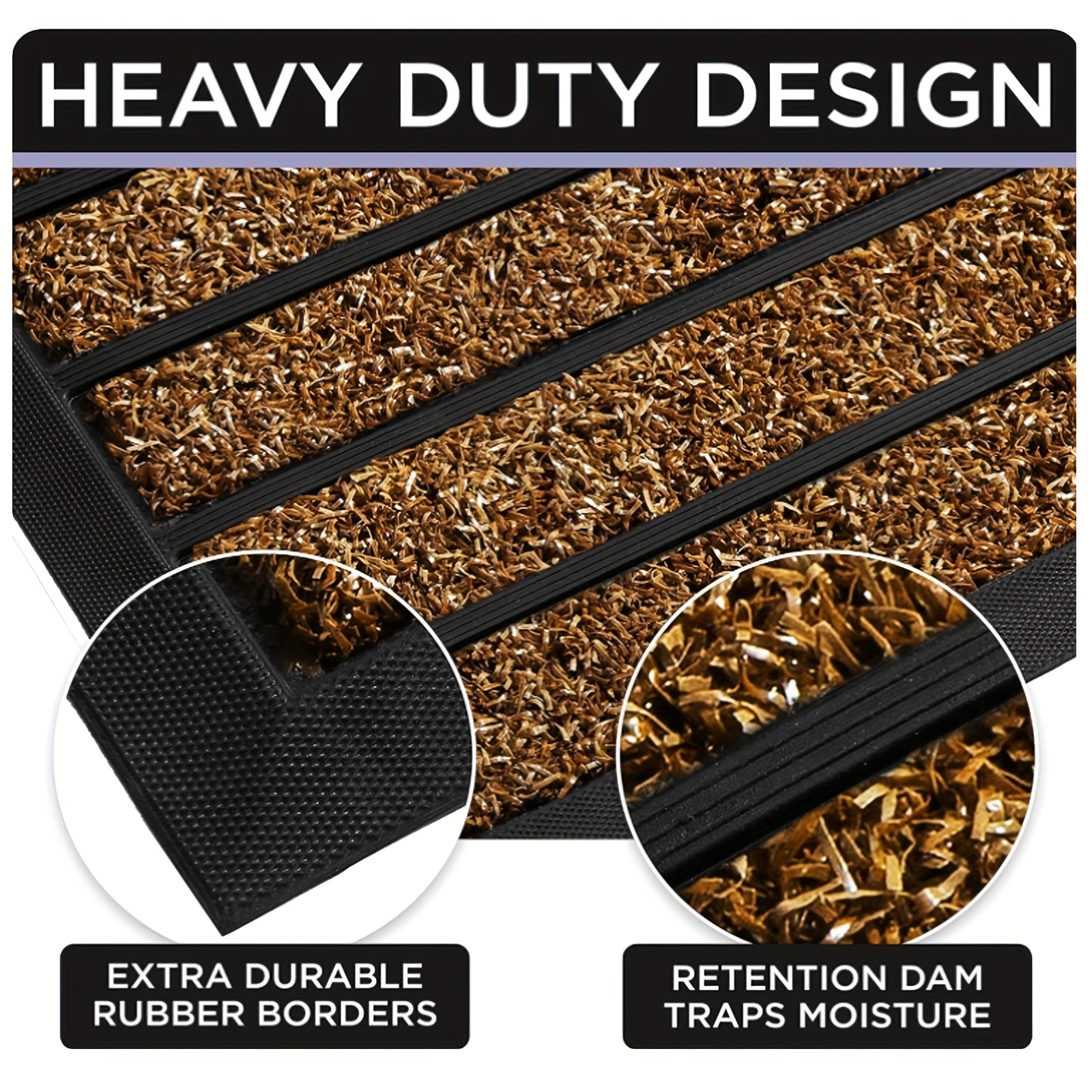 Ultra Durable Door Mat – Absorbs Dirt and Protects Your Home
