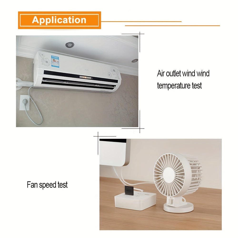 Compact Digital Anemometer – Handheld and Accurate for Outdoor Measurements