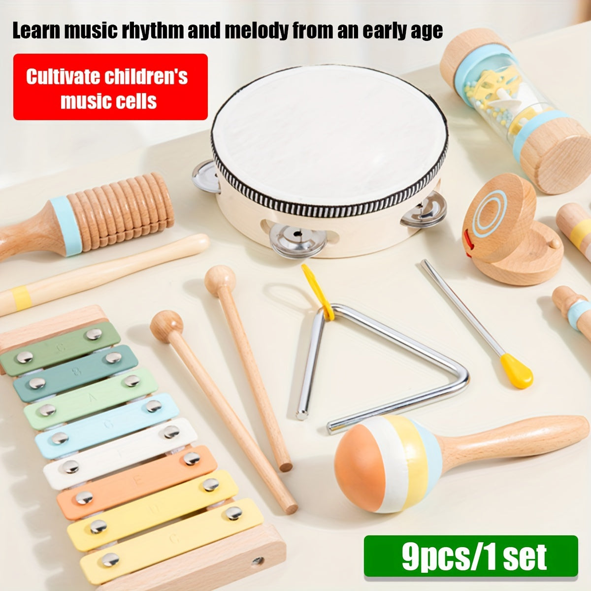 Educational Musical Instruments Set - Perfect for Creative Development