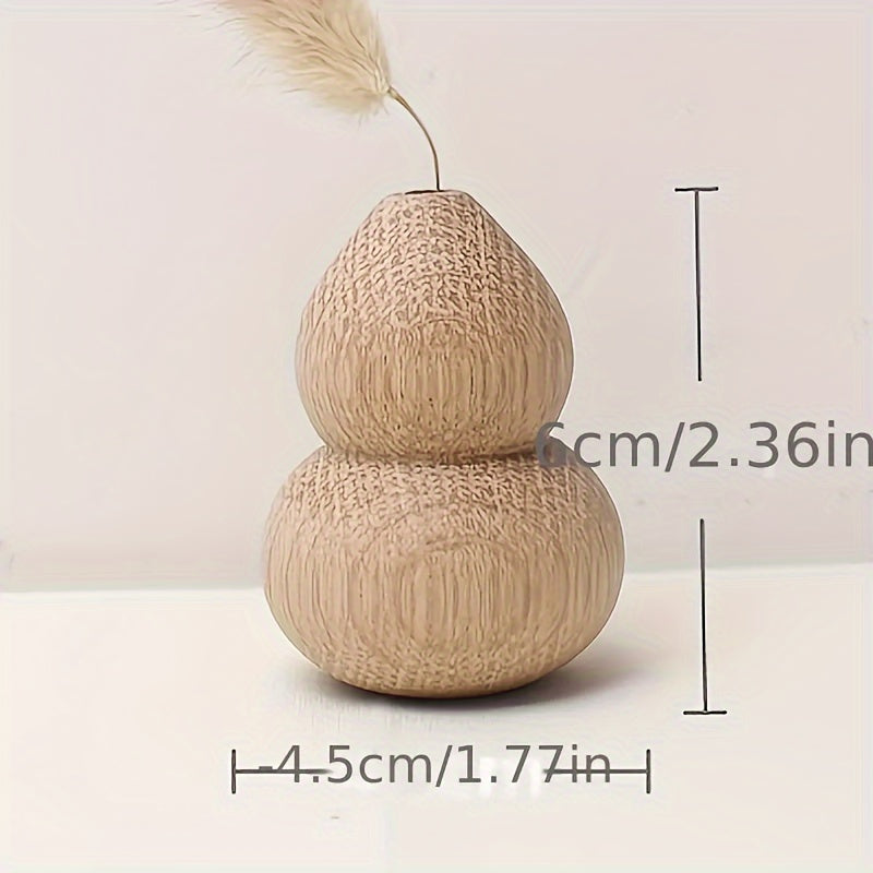 Wooden Geometric Vase Set - A Timeless Piece for Your Interior