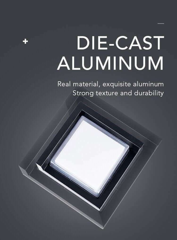 Modern Outdoor Wall Light with Motion Sensor