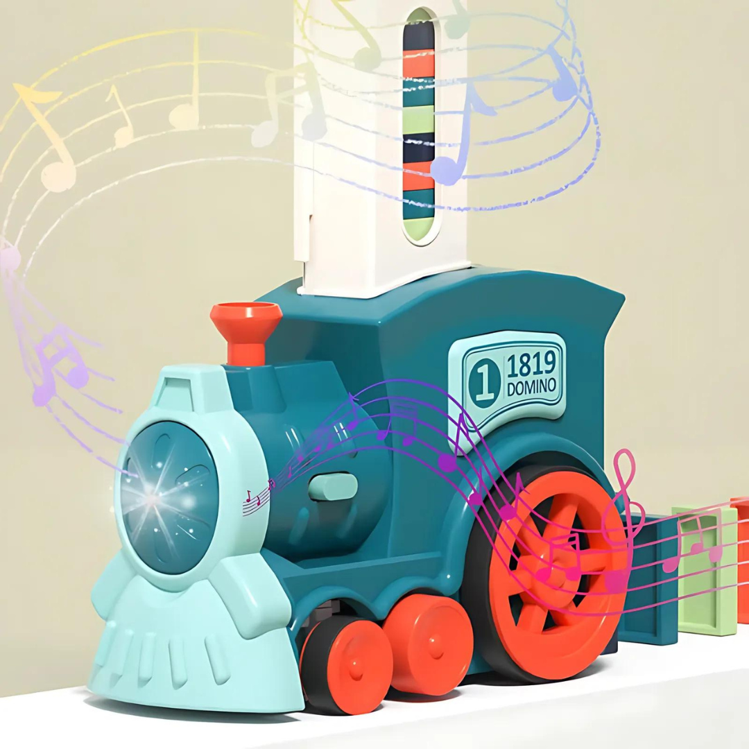 Automatic Domino Train - Fun and Educational