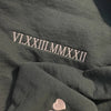 BondEssence Premium Couple Hoodie | Customized Romantic Sweatshirt with Roman Date