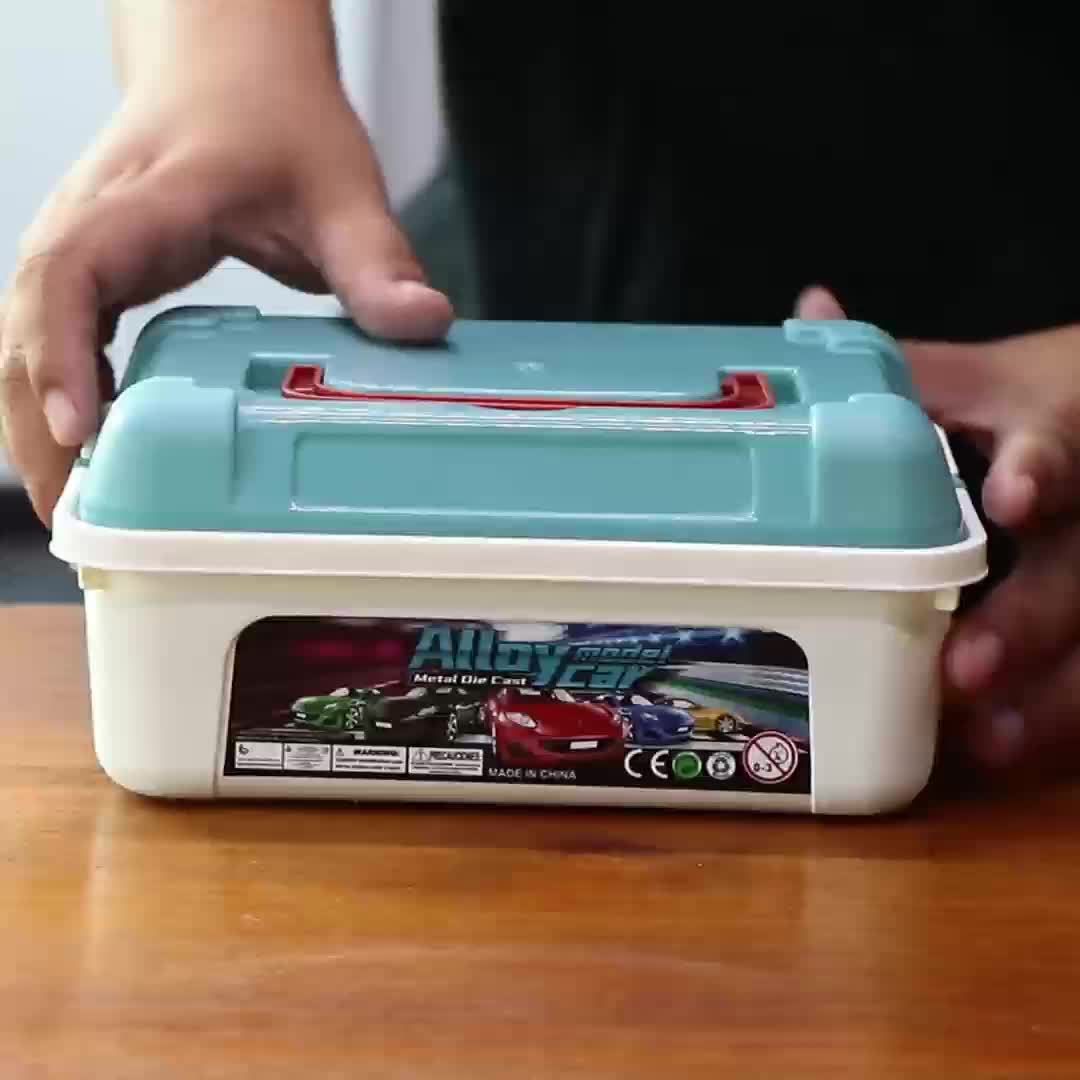 Dynamic Toy Car Set with 50 Cars and Storage Box – Perfect Gift for Children