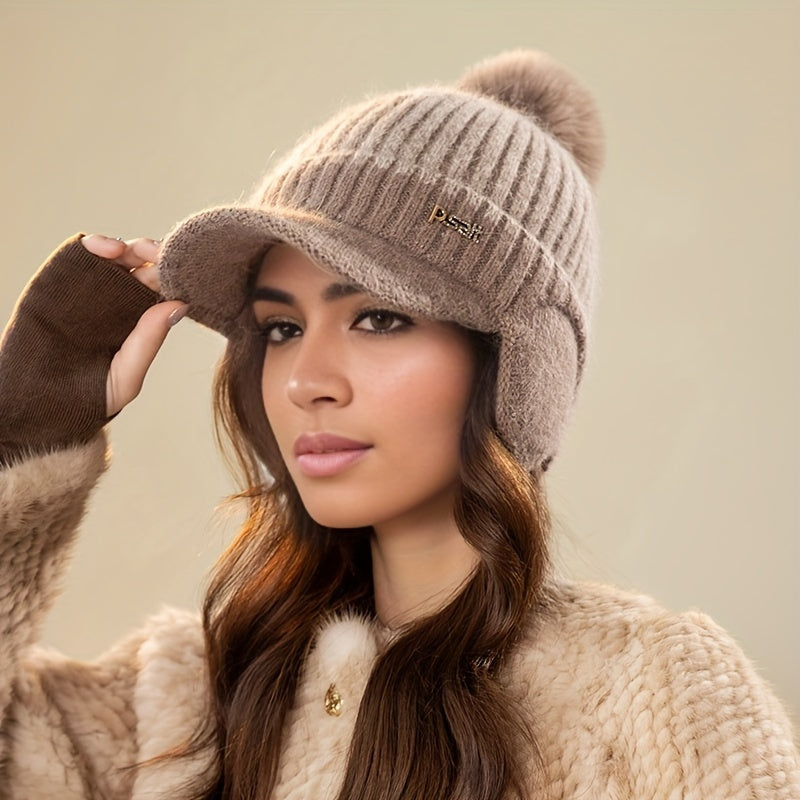 Jade Knitted Baseball Cap – Warm and Stylish Protection