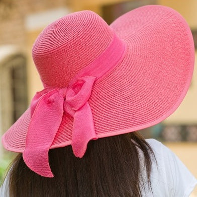 Foldable Women's Sun Hat with Wide Brim for Summer – Vanessa