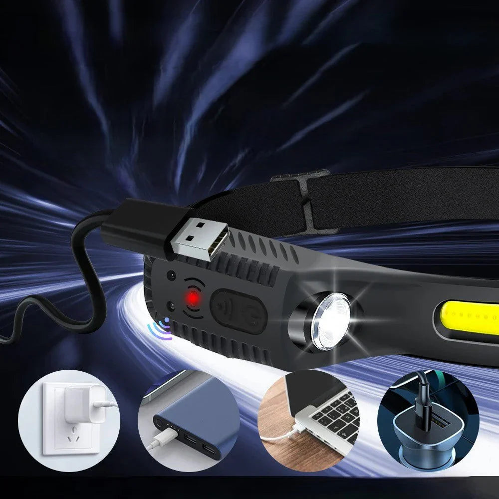 MaxBeam Powerful LED Headlamp – Perfect for Adventurous Activities