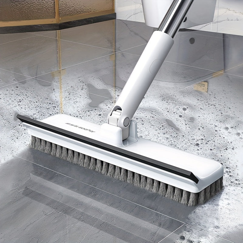 Rotating Cleaning Brush with Long Handle – Versatile and Powerful for Floors, Walls, and Windows