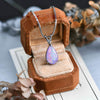 Minimalist Drop Opal Pendant Necklace – Selina