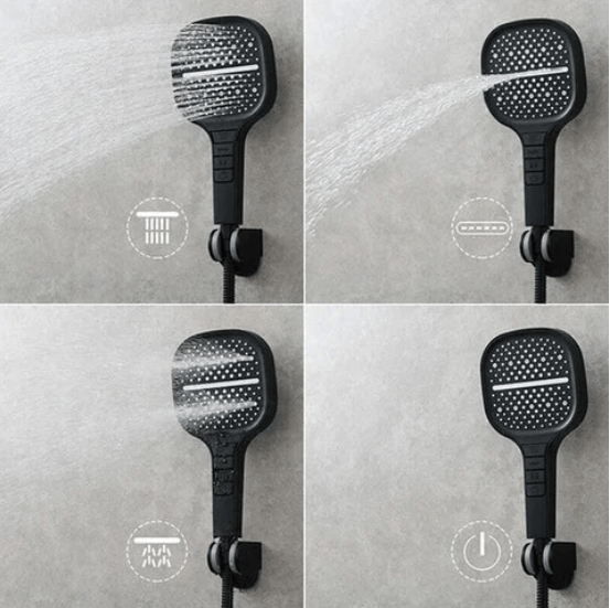 Luxurious Showerhead with 7 Settings – HydraLux
