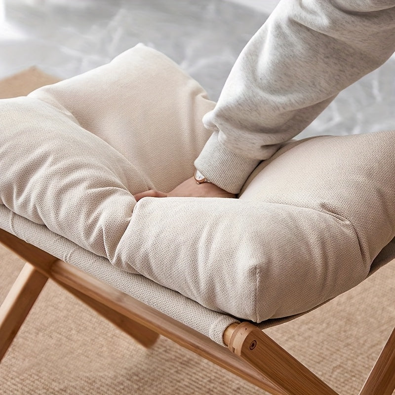 Lightweight Foldable Bamboo Footrest – Comfortable and Practical for Home and Office