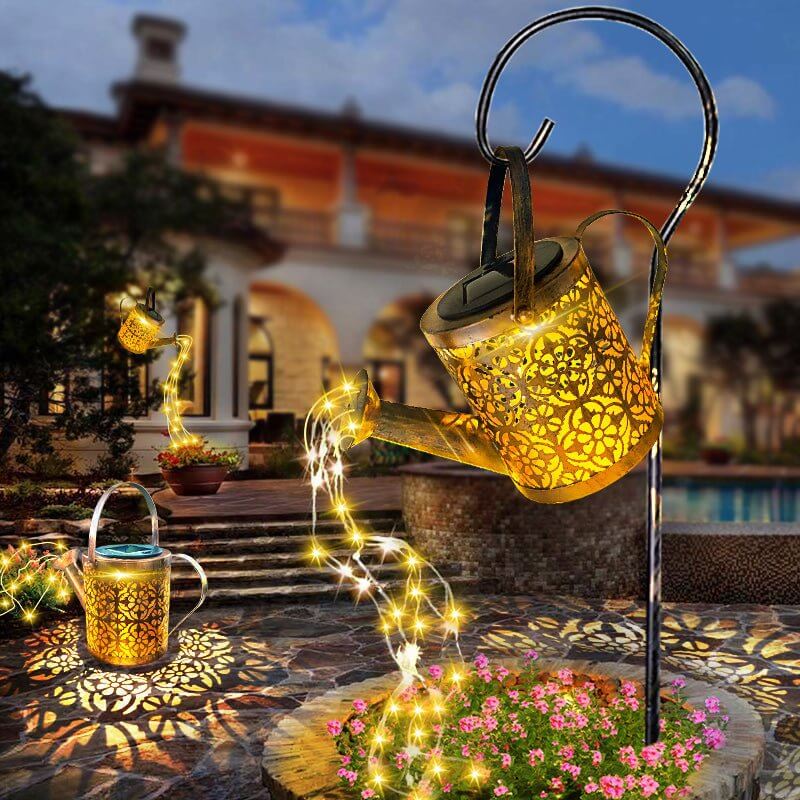 Outdoor Solar Star-Shaped Light String - 80cm