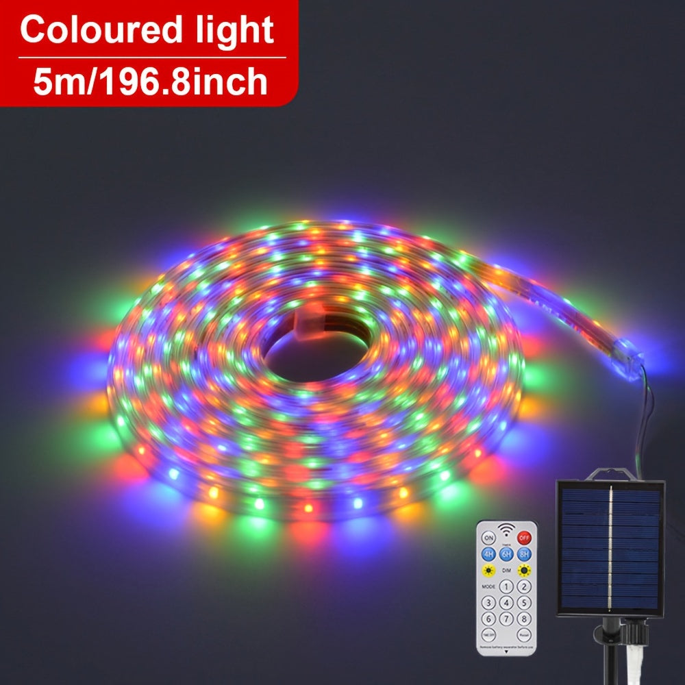 SolarGlow LED Light Strip – For Creative Outdoor Lighting