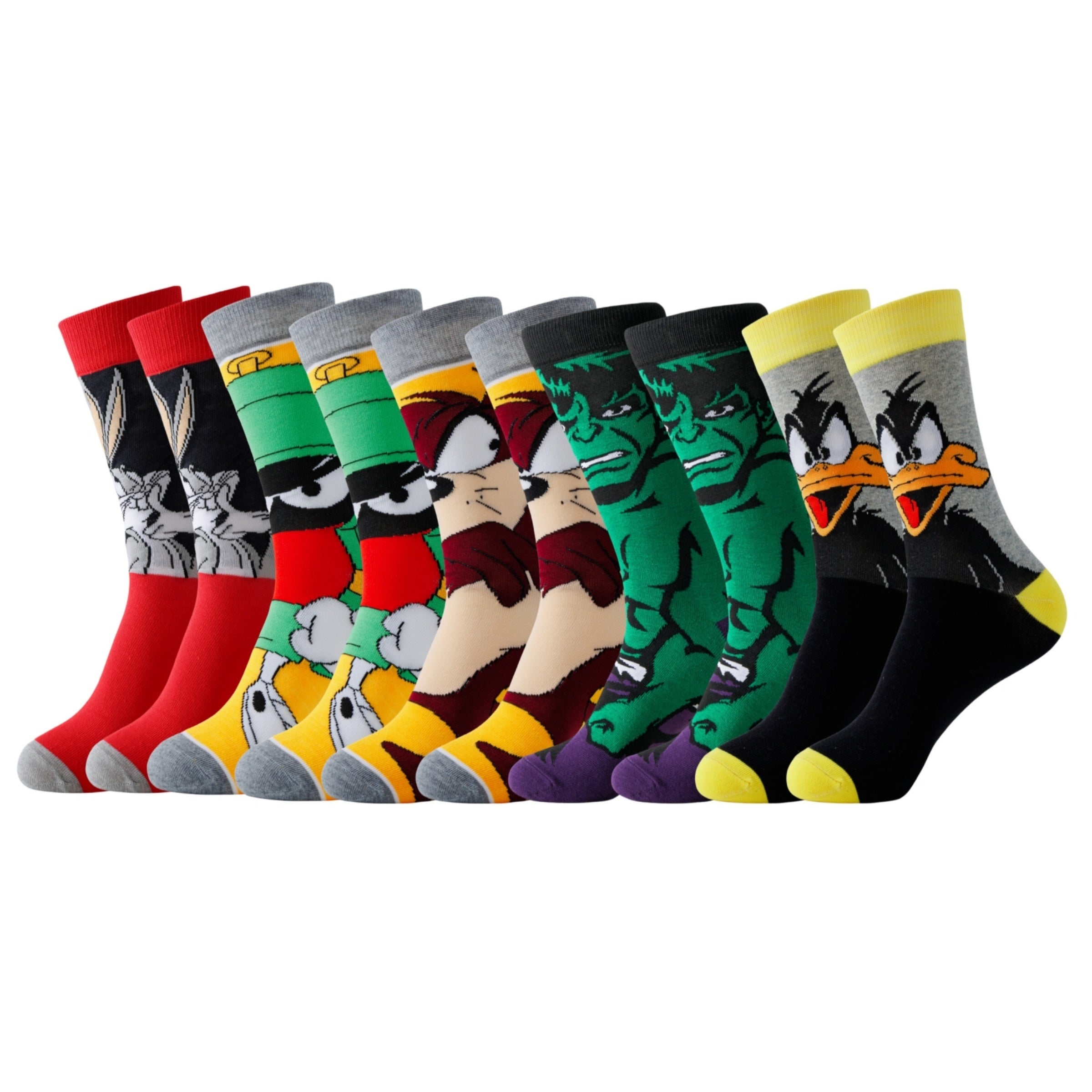 Cartoon Socks Set - Comfort and Style with Your Favourite Characters