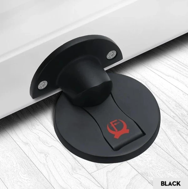 MagnaStop Doorstopper – Stylish Stainless Steel Magnetic Doorstopper, Easy Installation