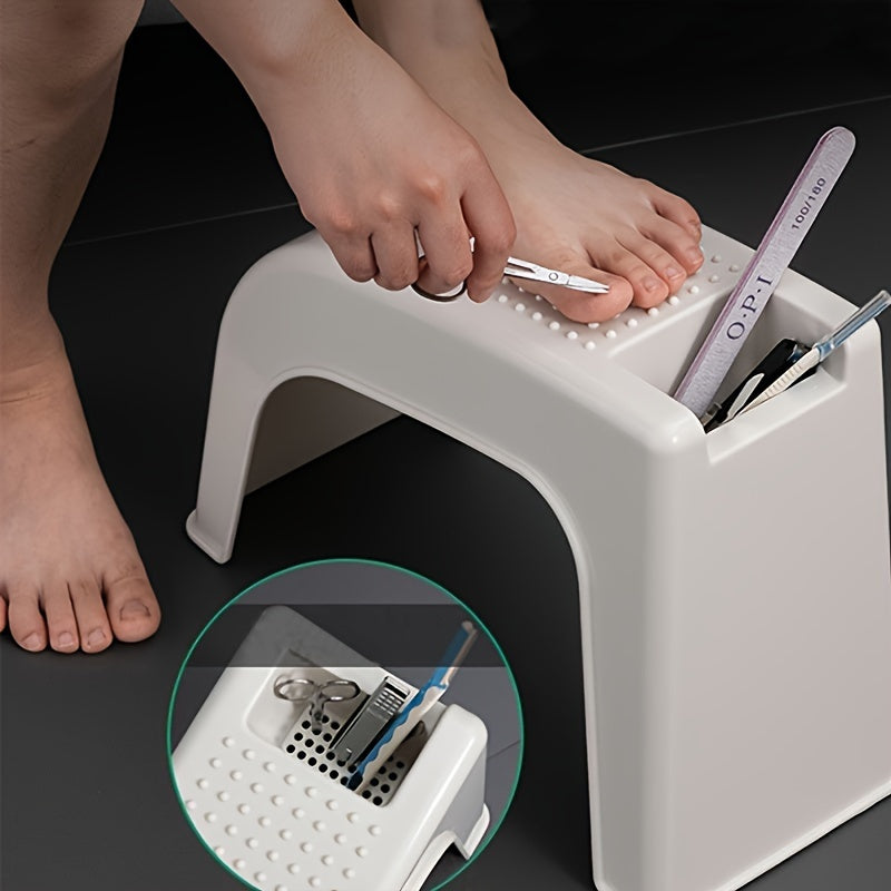 Compact Footstool with Storage – Comfortable and Functional