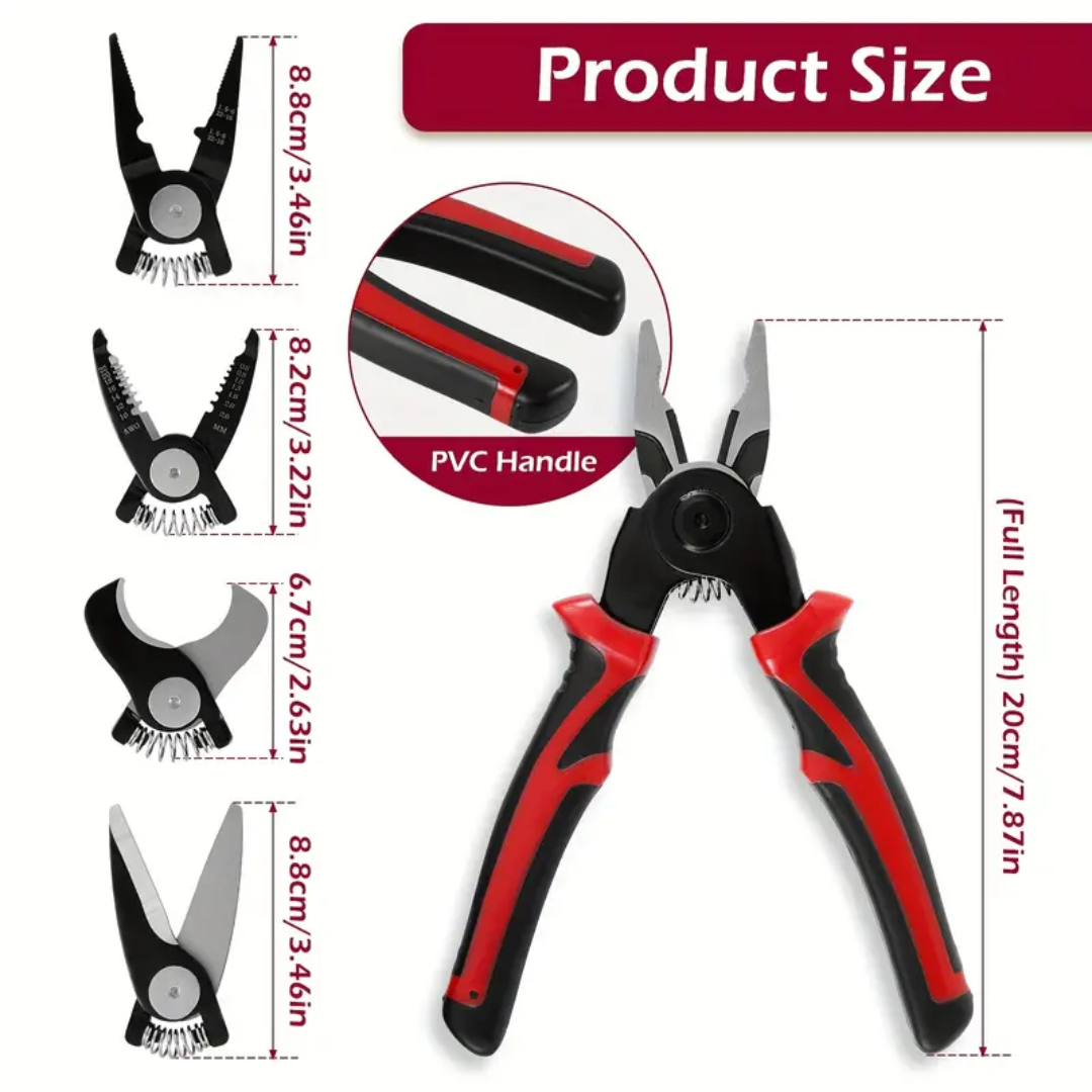 MultiGrip 5-in-1 Pliers Set – Flexible Tool for Every Tough Job