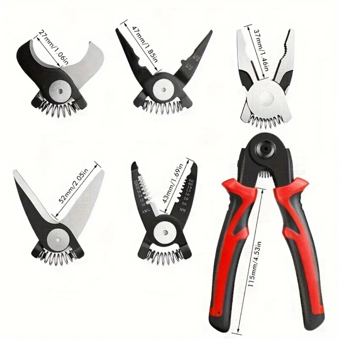 MultiGrip 5-in-1 Pliers Set – Flexible Tool for Every Tough Job