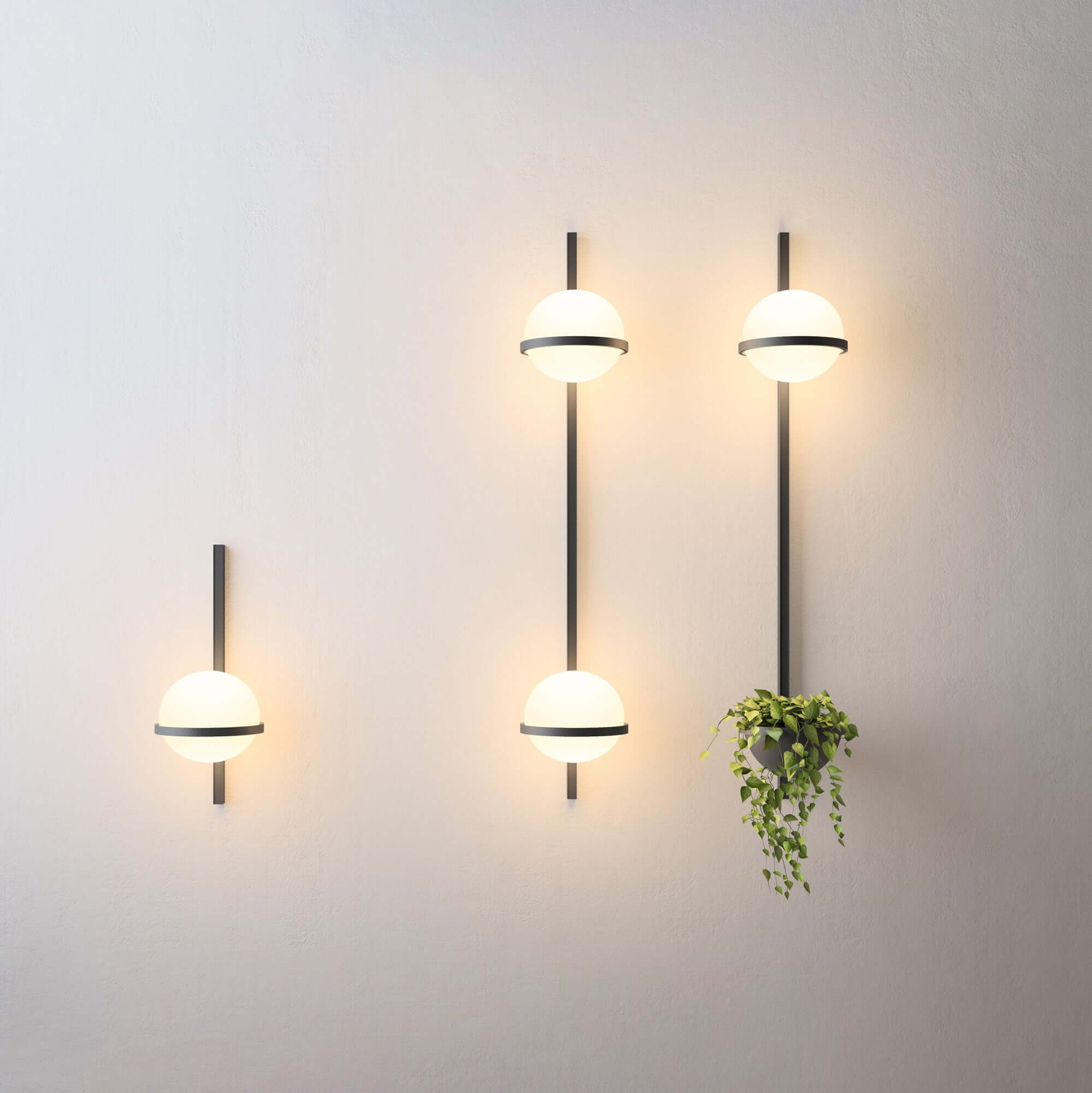 Modern Outdoor Wall Light - Waterproof