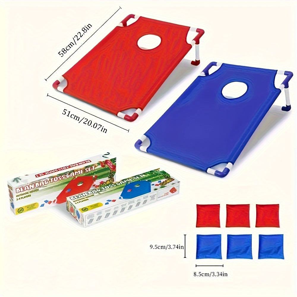 Portable Cornhole Game Set – Perfect for Family Fun Outdoors