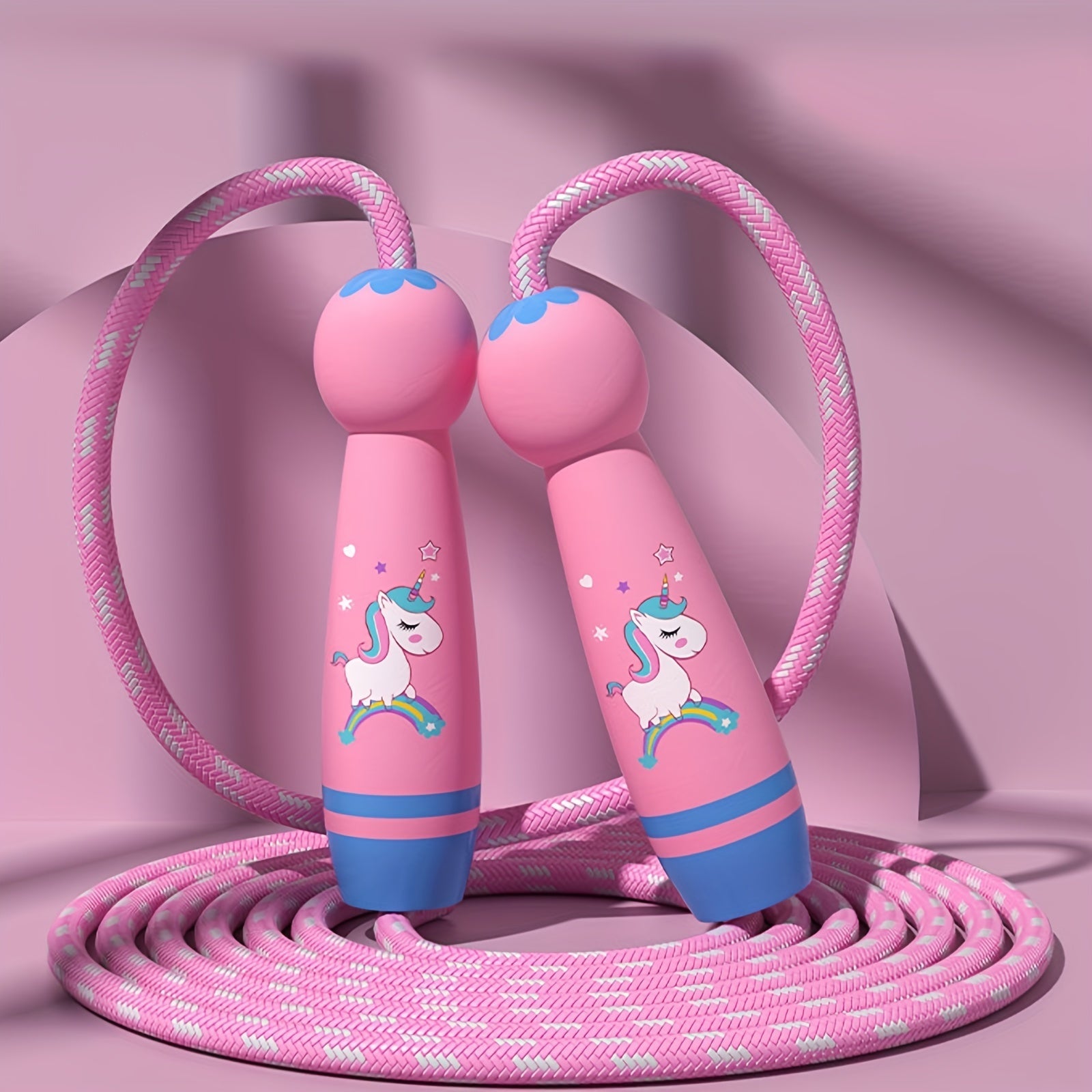 Unicorn Jump Rope - Fun Jump Rope for Children with Wooden Handles