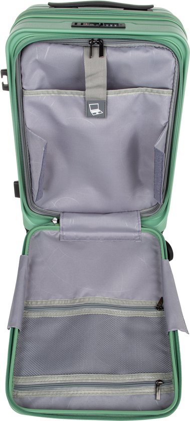 Hard Shell Suitcase with Laptop Compartment – Vienna