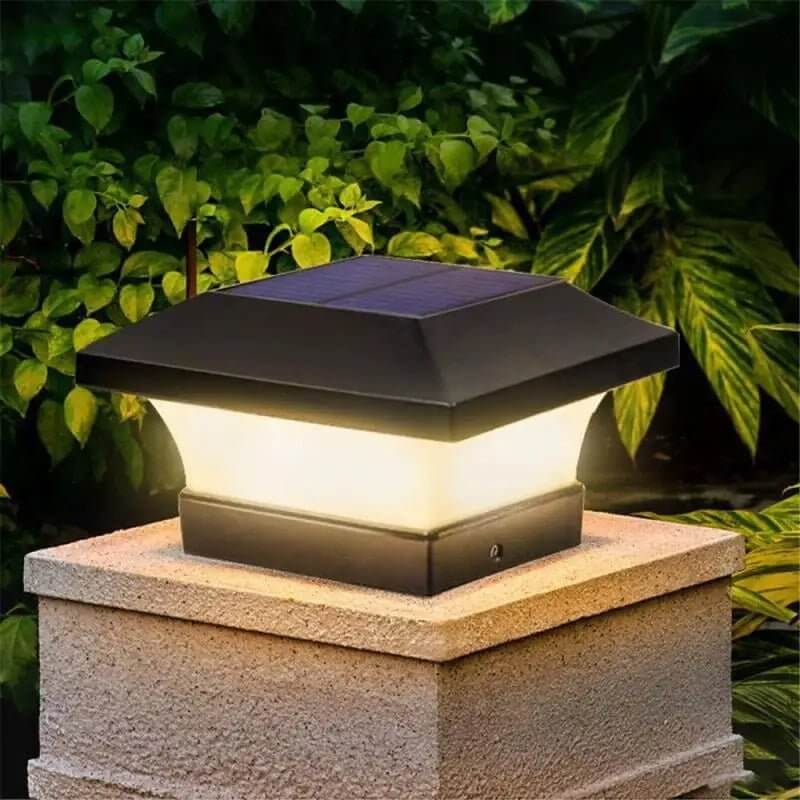 Sustainable Outdoor Lamp with Solar Energy