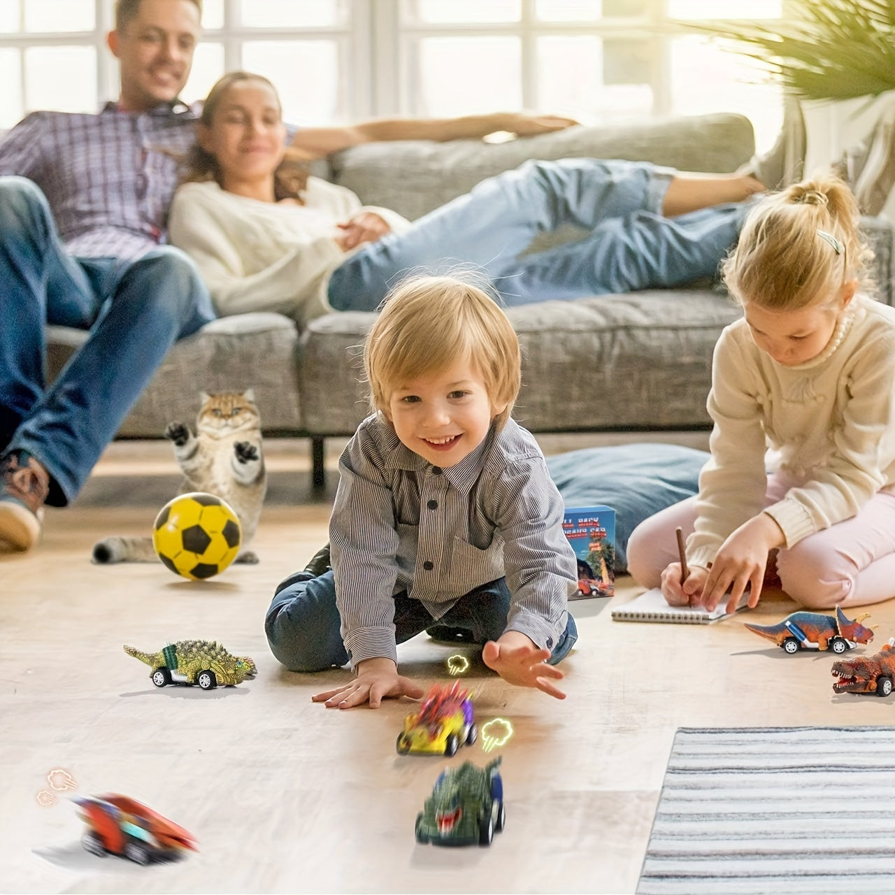 Dino Racer Playset - Speedy Dino Vehicles for Adventurous Children